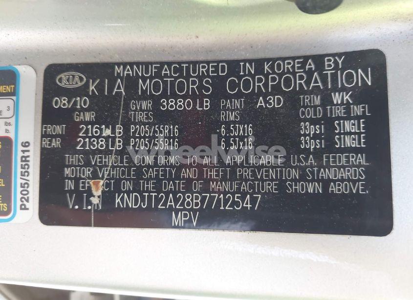 Photo 9 of 2011 Kia Soul + (VIN KNDJT2A28B7712547)