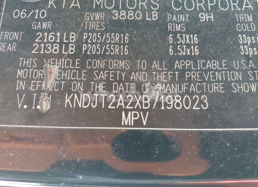 Photo 9 of 2011 Kia Soul + (VIN KNDJT2A2XB7198023)