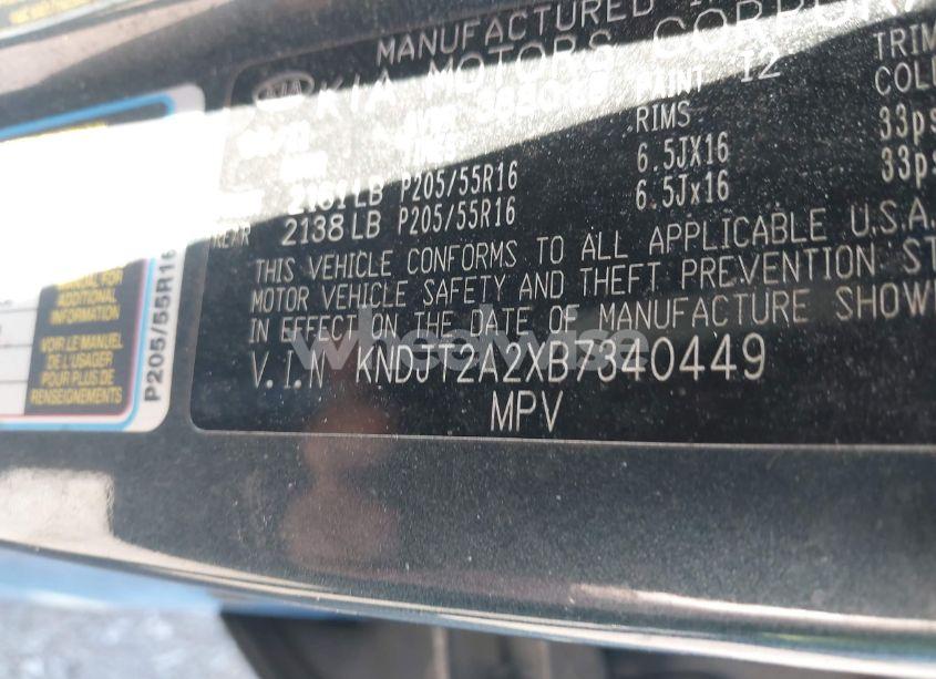 Photo 9 of 2011 Kia Soul + (VIN KNDJT2A2XB7340449)