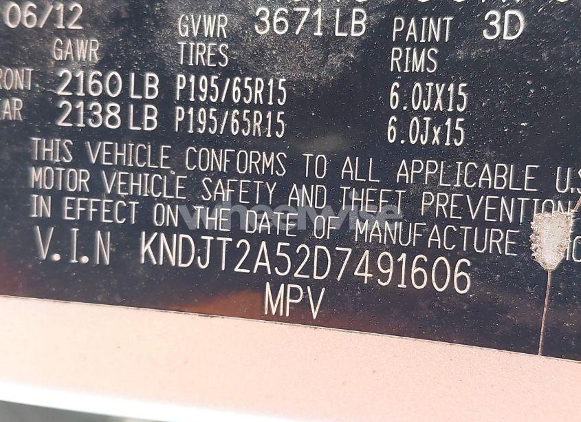 Photo 9 of 2013 Kia Soul (VIN KNDJT2A52D7491606)