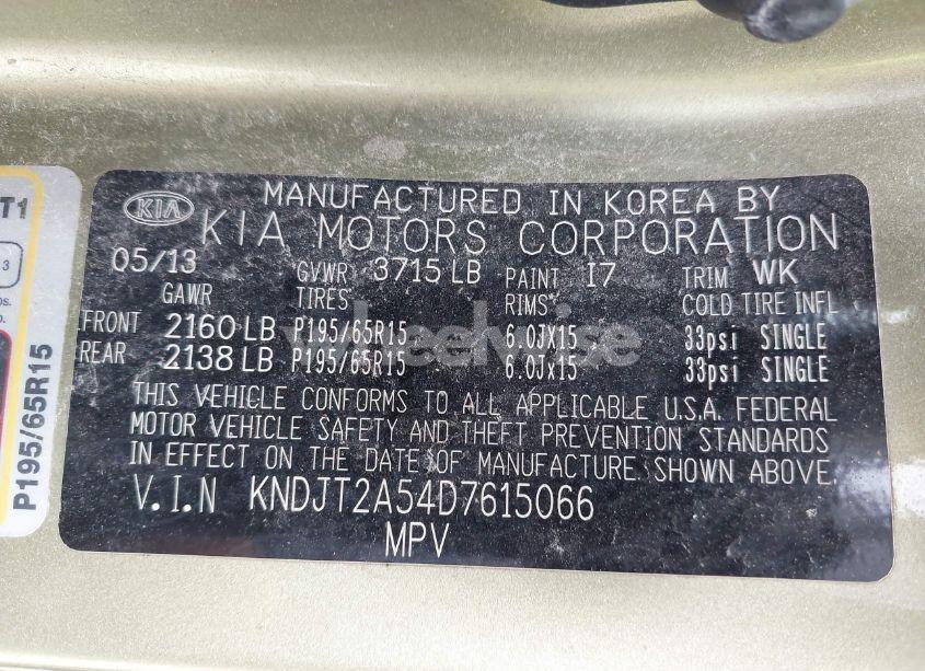 Photo 9 of 2013 Kia Soul (VIN KNDJT2A54D7615066)