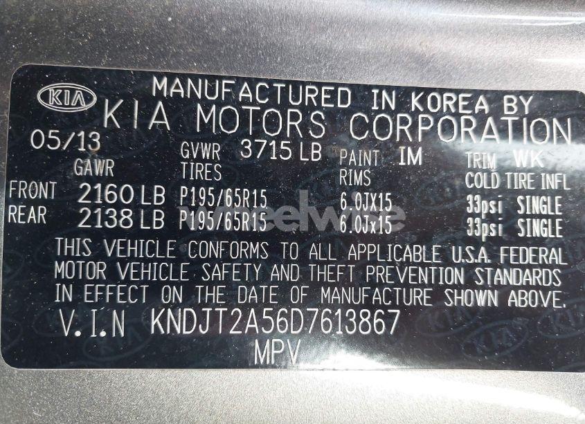 Photo 9 of 2013 Kia Soul (VIN KNDJT2A56D7613867)