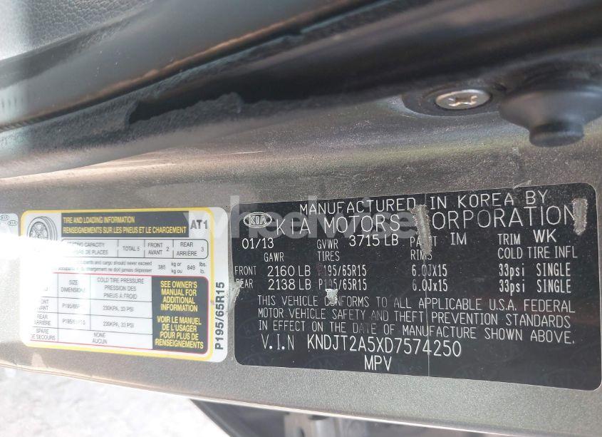 Photo 9 of 2013 Kia Soul (VIN KNDJT2A5XD7574250)