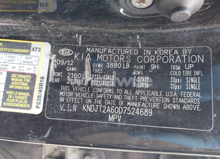 Photo 9 of 2013 Kia Soul ! (VIN KNDJT2A60D7524689)