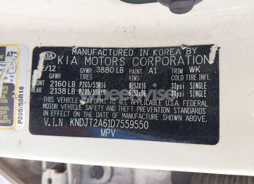 Photo 9 of 2013 Kia Soul + (VIN KNDJT2A61D7559550)