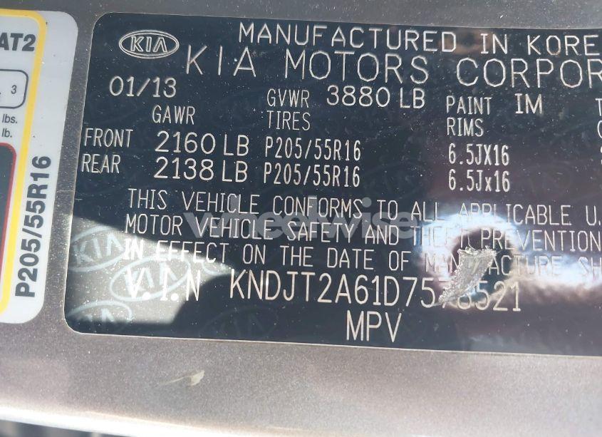 Photo 9 of 2013 Kia Soul + (VIN KNDJT2A61D7578521)