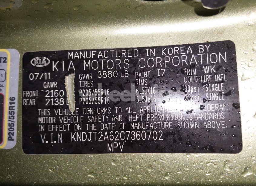 Photo 9 of 2012 Kia Soul + (VIN KNDJT2A62C7360702)