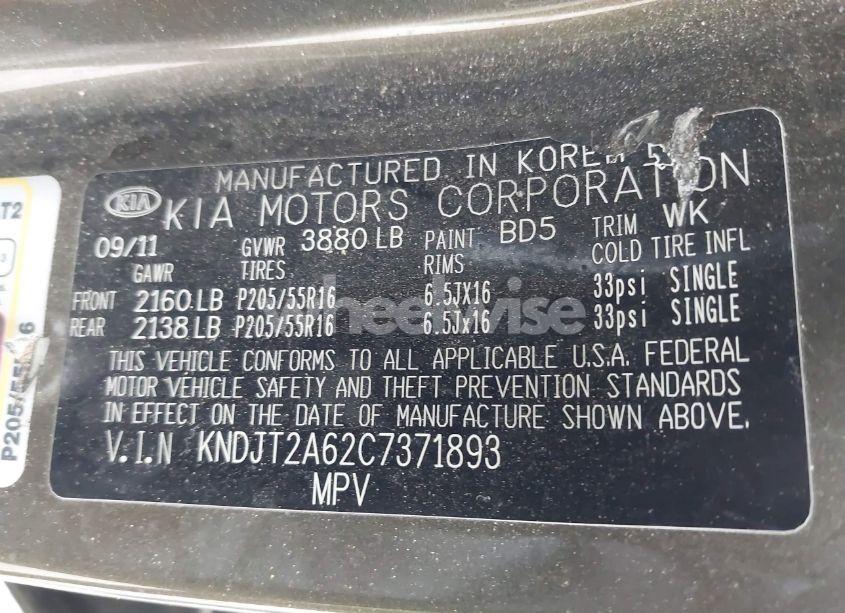 Photo 9 of 2012 Kia Soul + (VIN KNDJT2A62C7371893)