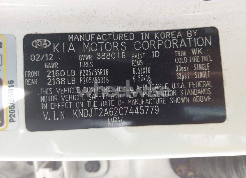 Photo 9 of 2012 Kia Soul + (VIN KNDJT2A62C7445779)