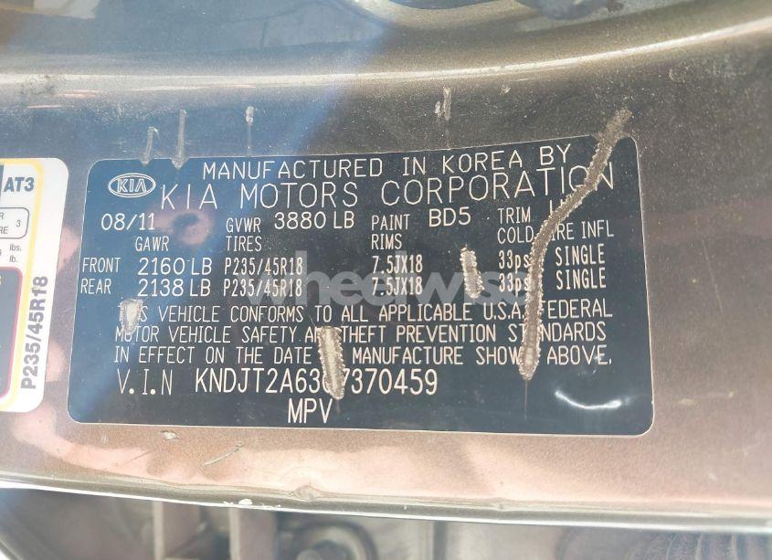 Photo 9 of 2012 Kia Soul ! (VIN KNDJT2A63C7370459)