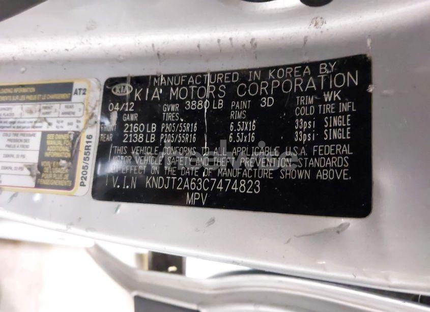 Photo 9 of 2012 Kia Soul + (VIN KNDJT2A63C7474823)