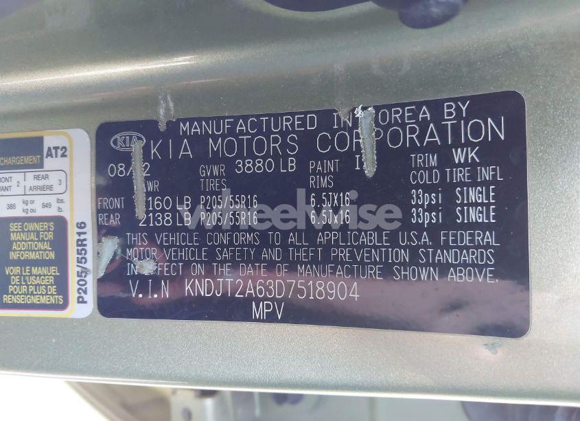 Photo 9 of 2013 Kia Soul + (VIN KNDJT2A63D7518904)