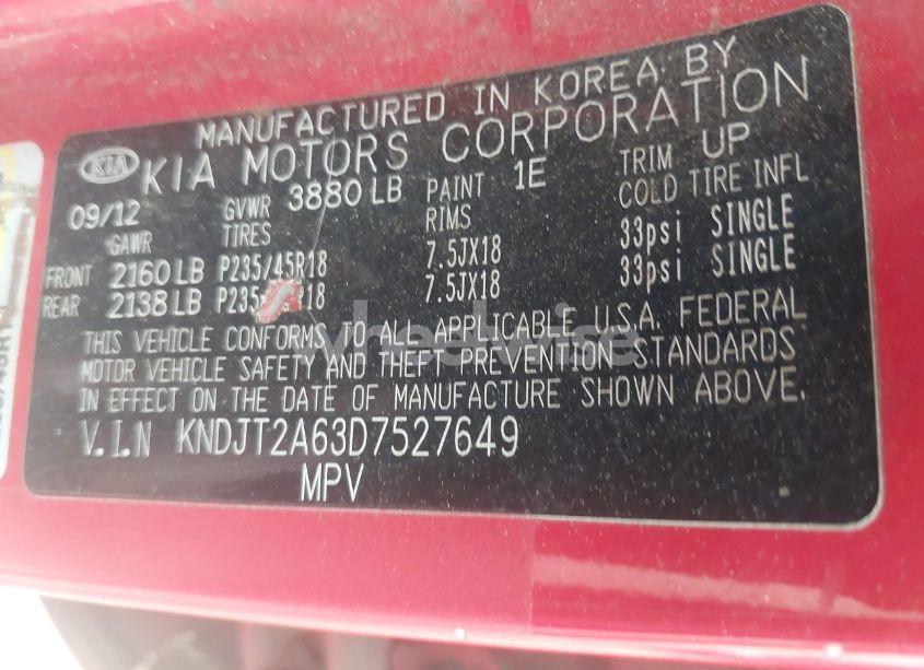 Photo 9 of 2013 Kia Soul ! (VIN KNDJT2A63D7527649)