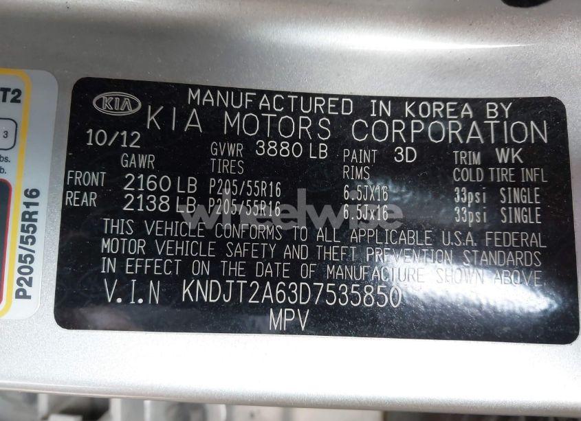 Photo 9 of 2013 Kia Soul + (VIN KNDJT2A63D7535850)