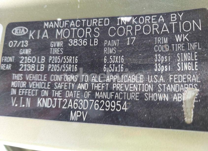 Photo 9 of 2013 Kia Soul + (VIN KNDJT2A63D7629954)