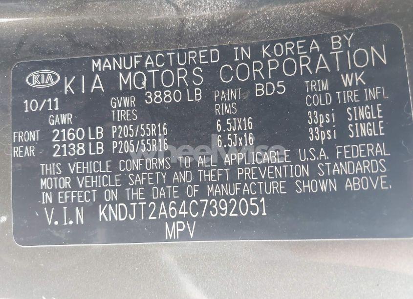 Photo 9 of 2012 Kia Soul + (VIN KNDJT2A64C7392051)