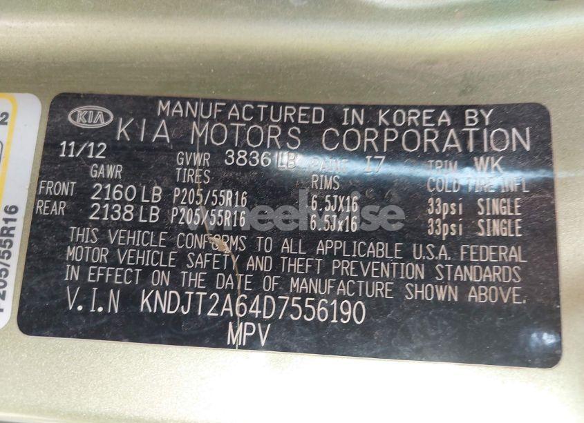 Photo 9 of 2013 Kia Soul + (VIN KNDJT2A64D7556190)