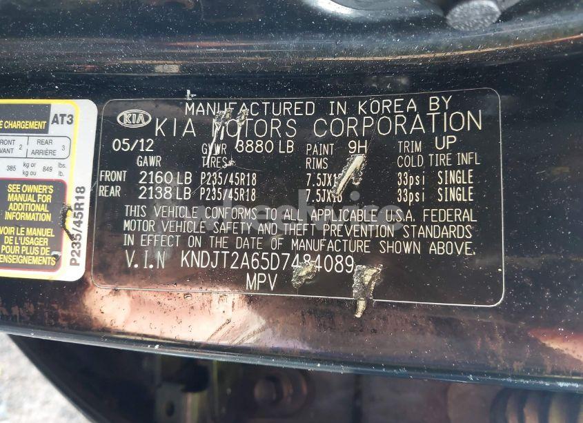 Photo 9 of 2013 Kia Soul ! (VIN KNDJT2A65D7484089)