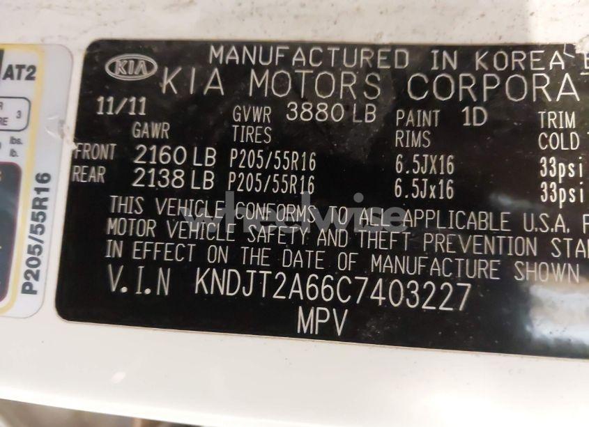 Photo 9 of 2012 Kia Soul + (VIN KNDJT2A66C7403227)