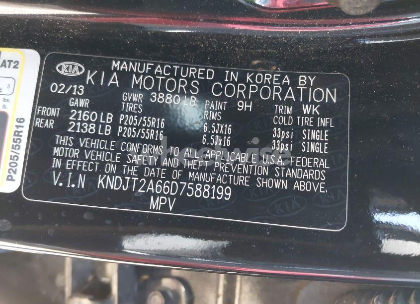 Photo 9 of 2013 Kia Soul + (VIN KNDJT2A66D7588199)