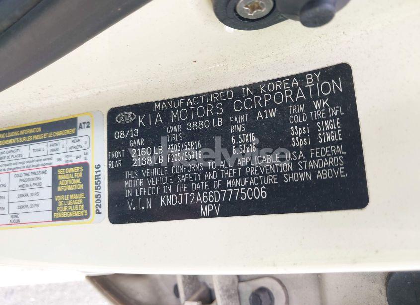 Photo 9 of 2013 Kia Soul + (VIN KNDJT2A66D7775006)