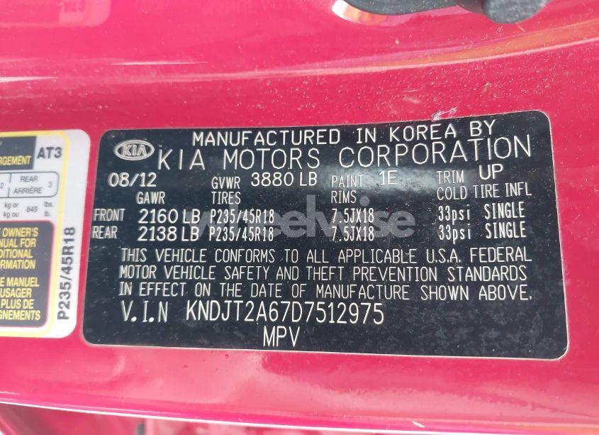 Photo 9 of 2013 Kia Soul ! (VIN KNDJT2A67D7512975)