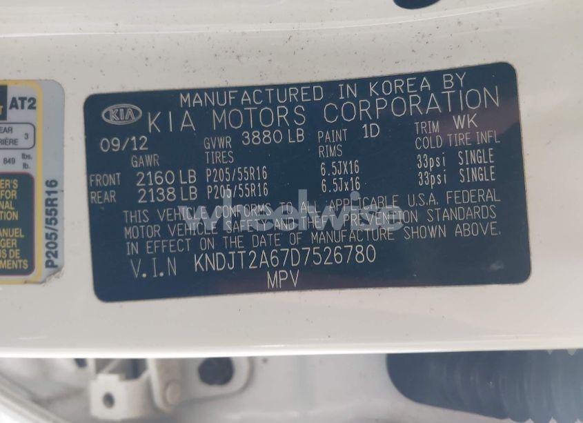 Photo 9 of 2013 Kia Soul + (VIN KNDJT2A67D7526780)