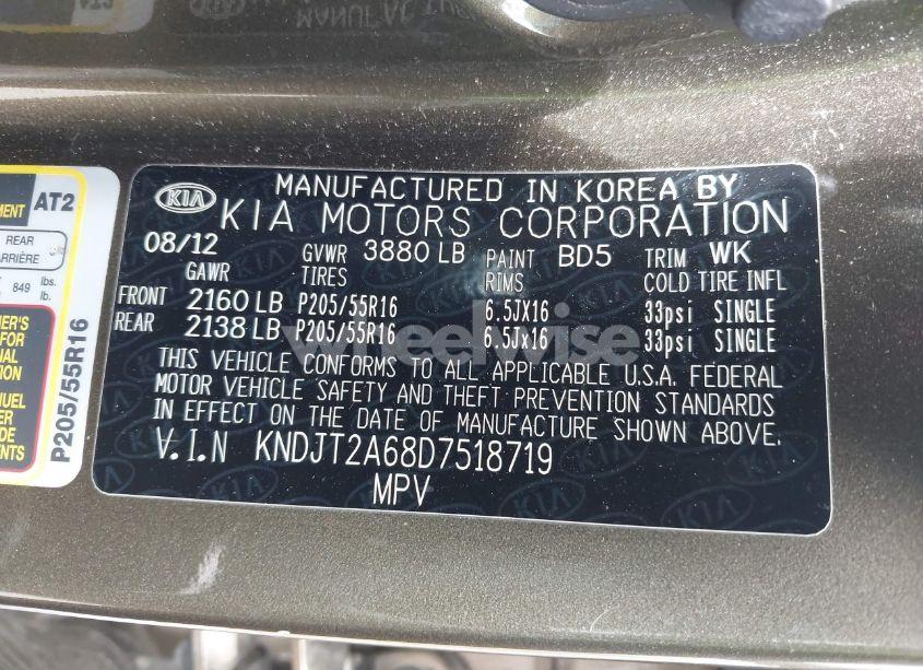 Photo 9 of 2013 Kia Soul + (VIN KNDJT2A68D7518719)