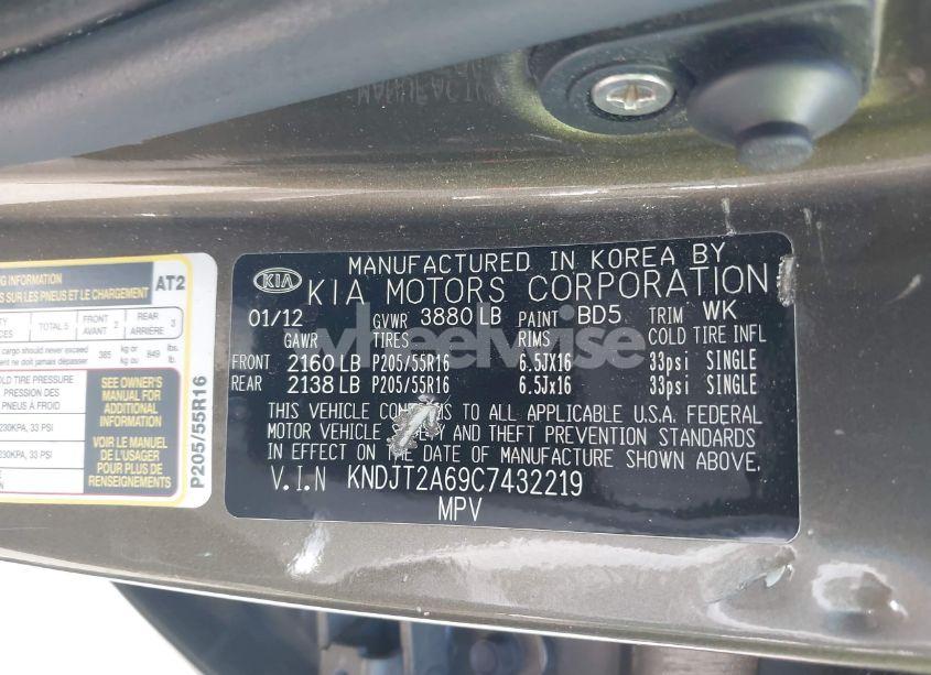 Photo 9 of 2012 Kia Soul + (VIN KNDJT2A69C7432219)