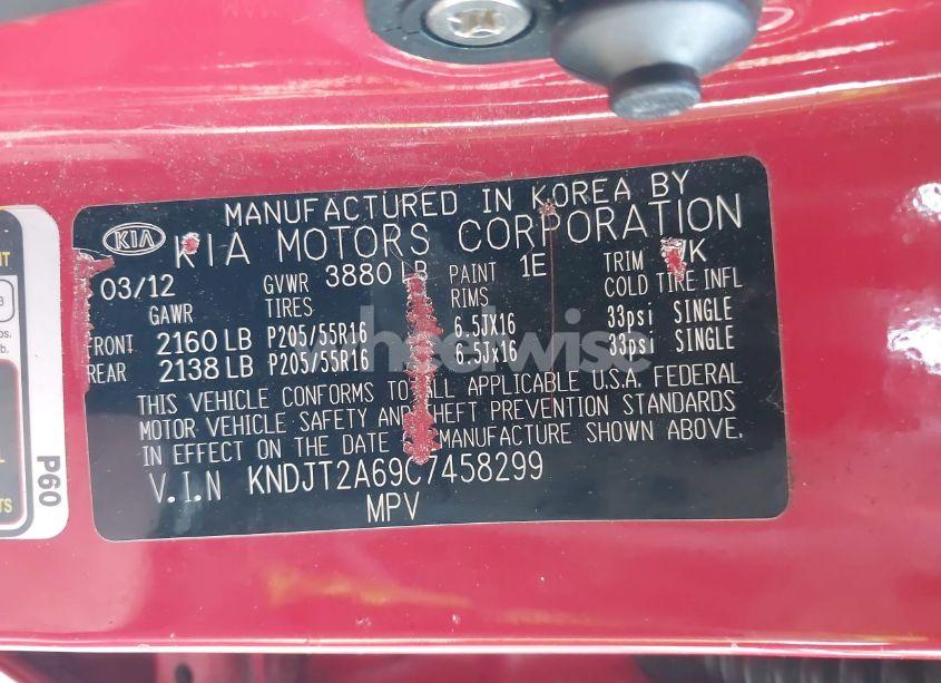 Photo 9 of 2012 Kia Soul + (VIN KNDJT2A69C7458299)