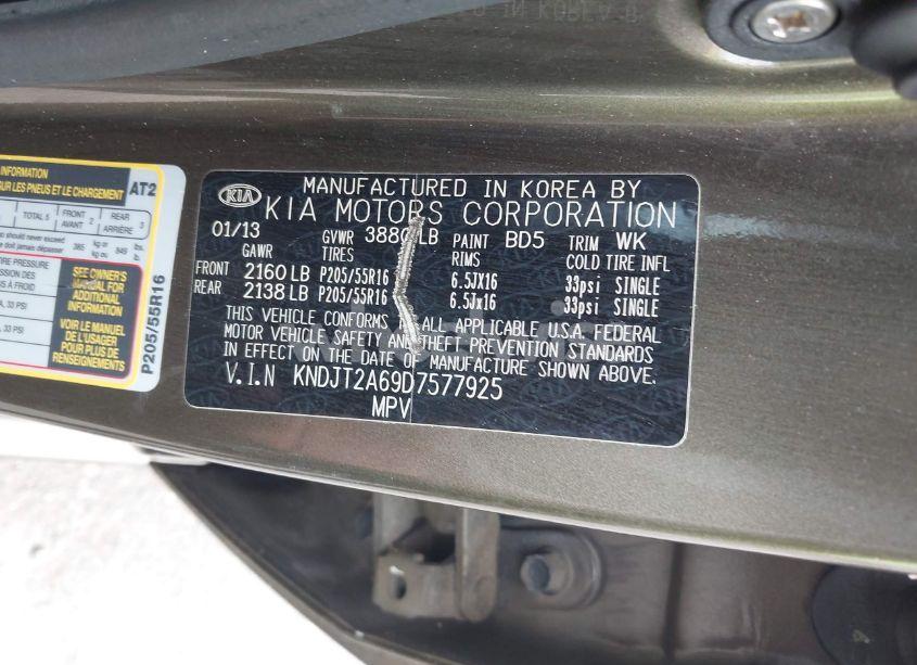 Photo 9 of 2013 Kia Soul + (VIN KNDJT2A69D7577925)