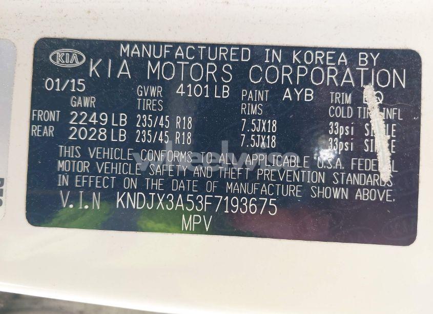 Photo 9 of 2015 Kia Soul ! (VIN KNDJX3A53F7193675)