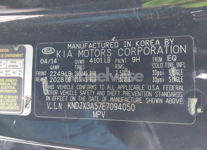 Photo 9 of 2014 Kia Soul ! (VIN KNDJX3A57E7094050)