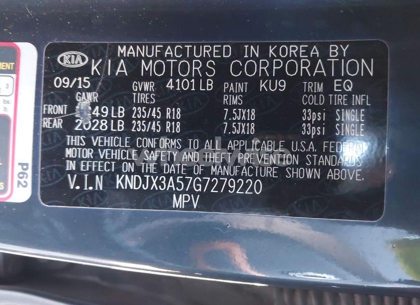 Photo 9 of 2016 Kia Soul ! (VIN KNDJX3A57G7279220)