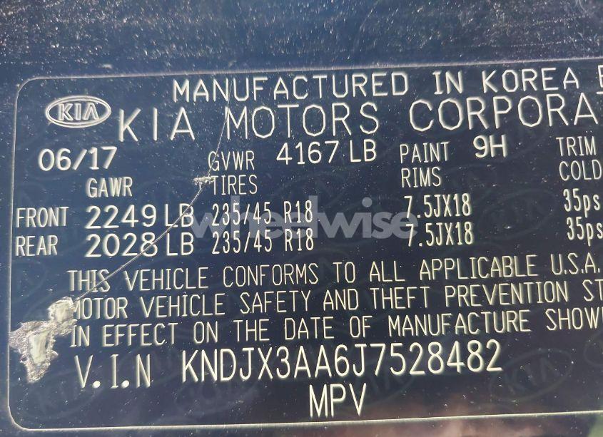 Photo 9 of 2018 Kia Soul ! (VIN KNDJX3AA6J7528482)