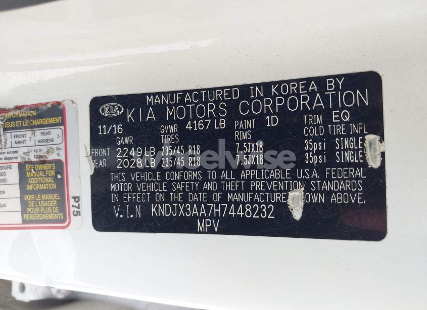 Photo 9 of 2017 Kia Soul ! (VIN KNDJX3AA7H7448232)