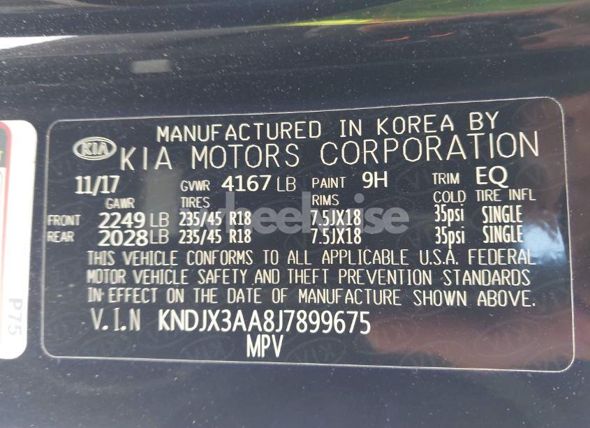 Photo 9 of 2018 Kia Soul ! (VIN KNDJX3AA8J7899675)