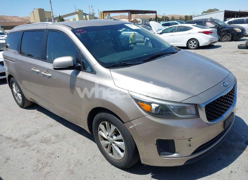 2016 Kia Sedona LX (VIN KNDMB5C10G6099259) main photo