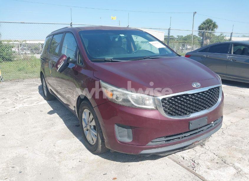 2016 Kia Sedona LX (VIN KNDMB5C12G6084696) main photo
