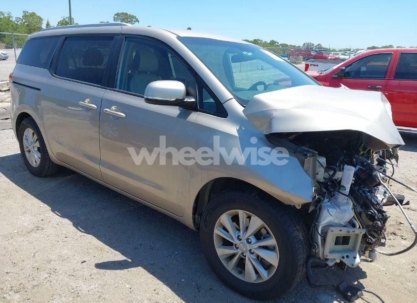 2017 Kia Sedona LX (VIN KNDMB5C13H6249379) main photo