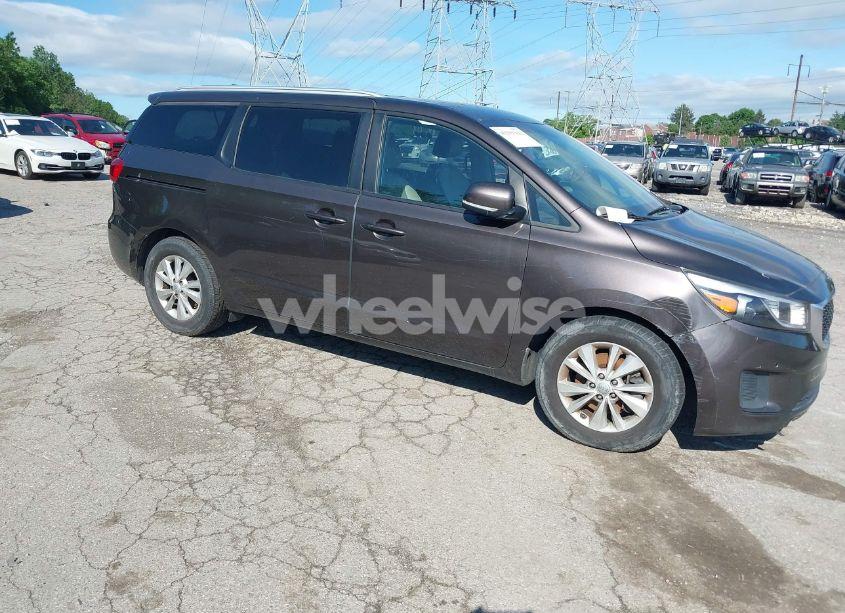 2017 Kia Sedona LX (VIN KNDMB5C14H6283833) main photo