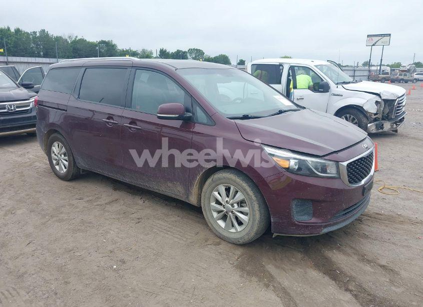 2016 Kia Sedona LX (VIN KNDMB5C1XG6150914) main photo