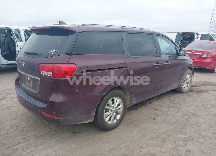 Photo 4 of 2016 Kia Sedona LX (VIN KNDMB5C1XG6150914)