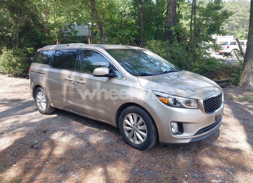 2016 Kia Sedona EX (VIN KNDMC5C13G6138620) main photo