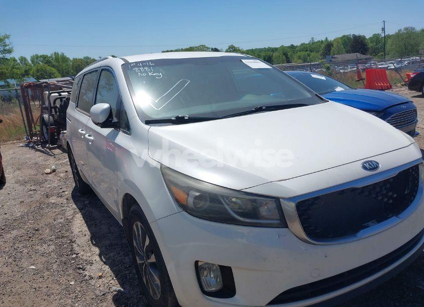 2015 Kia Sedona SX (VIN KNDMC5C14F6066311) main photo