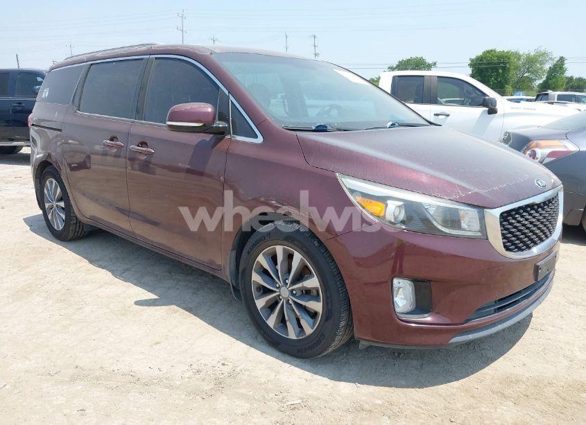 2016 Kia Sedona SX (VIN KNDMC5C15G6184482) main photo
