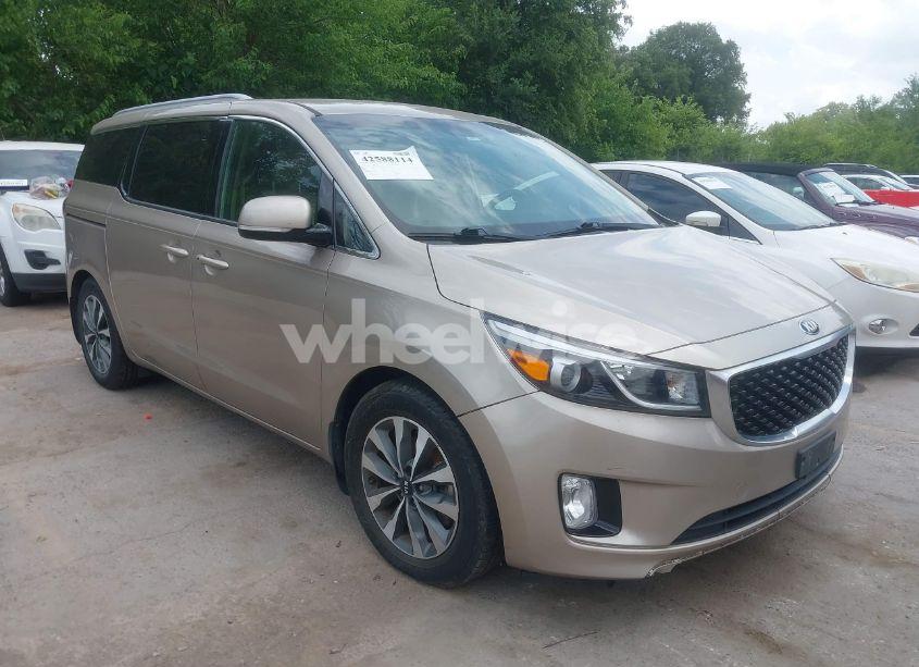 2015 Kia Sedona SX (VIN KNDMC5C17F6035229) main photo