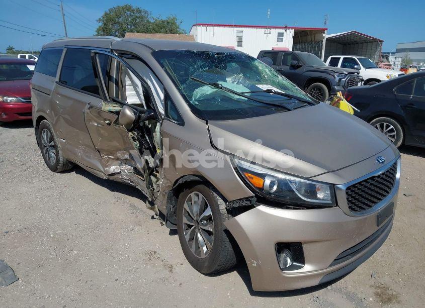 2015 Kia Sedona SX (VIN KNDMC5C19F6050492) main photo