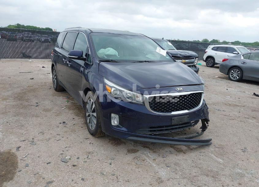2018 Kia Sedona SX (VIN KNDMC5C19J6423085) main photo