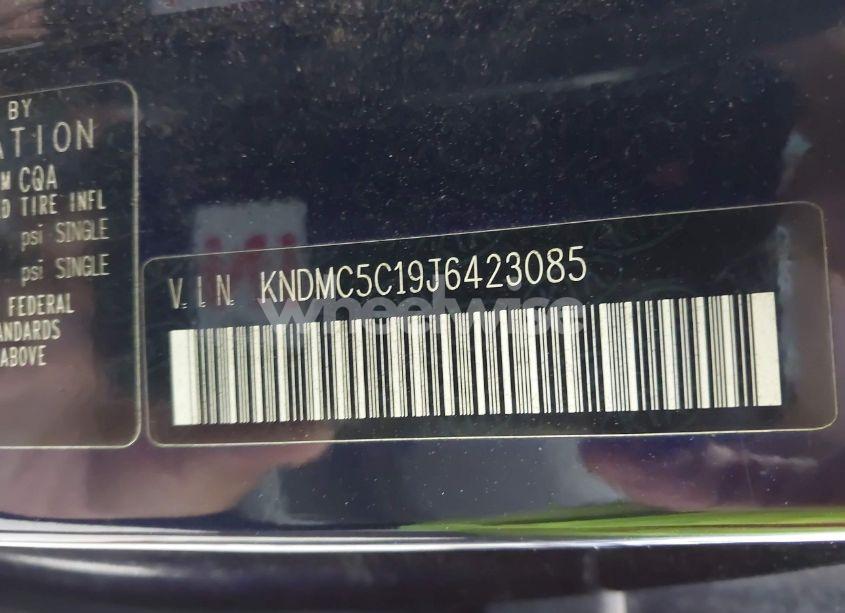 Photo 9 of 2018 Kia Sedona SX (VIN KNDMC5C19J6423085)